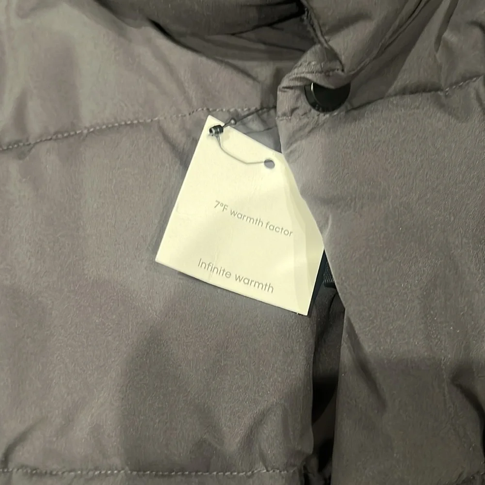 Calvin Klein Men's Dark Gray Puffer Jacket